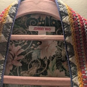 Johnny Was Floral Embroidered Jacket